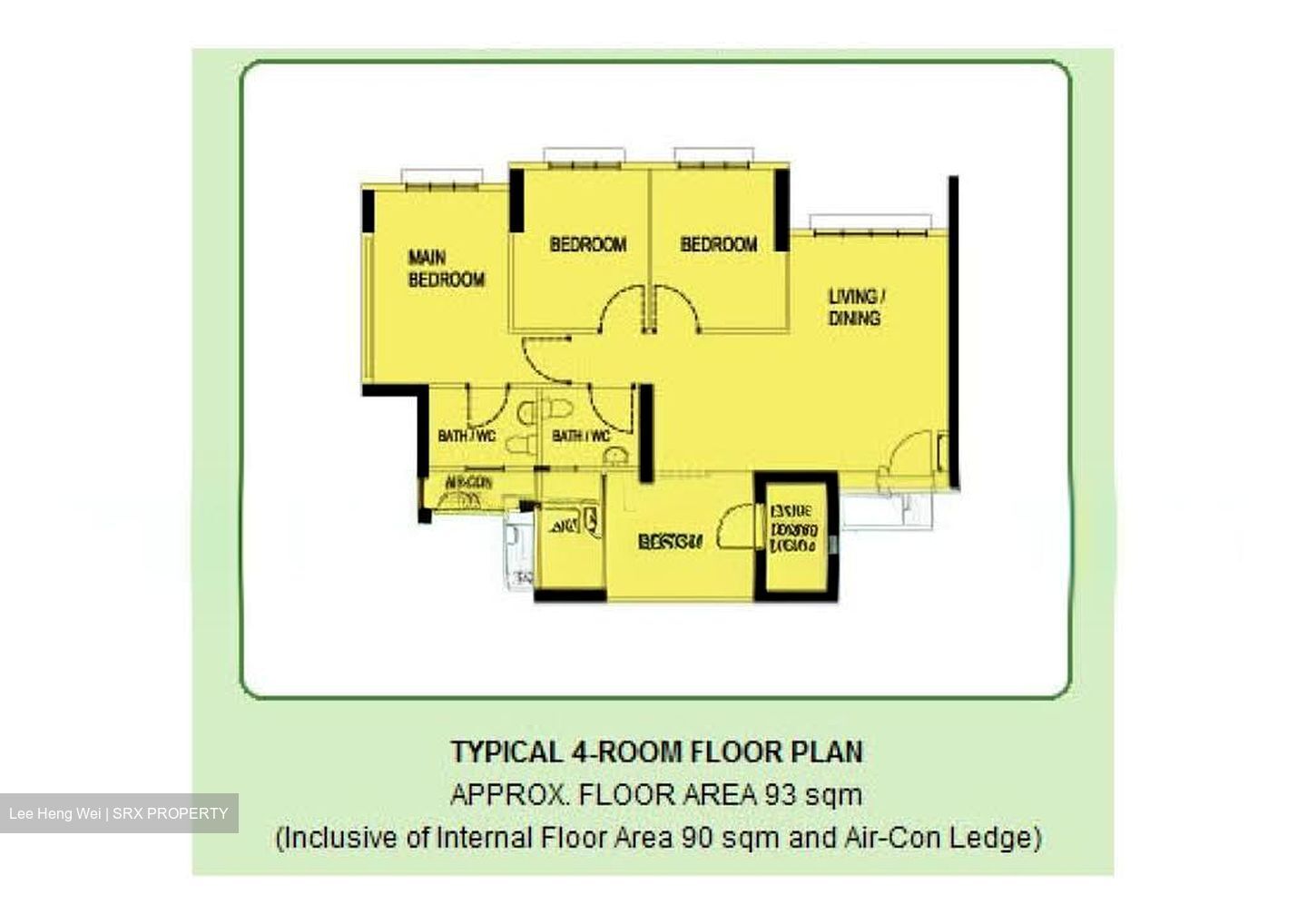 Blk 108B Eastlawn @ Canberra (Sembawang), HDB 4 Rooms #600967191